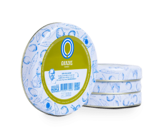 Beautiful, round can for ultimate convenience