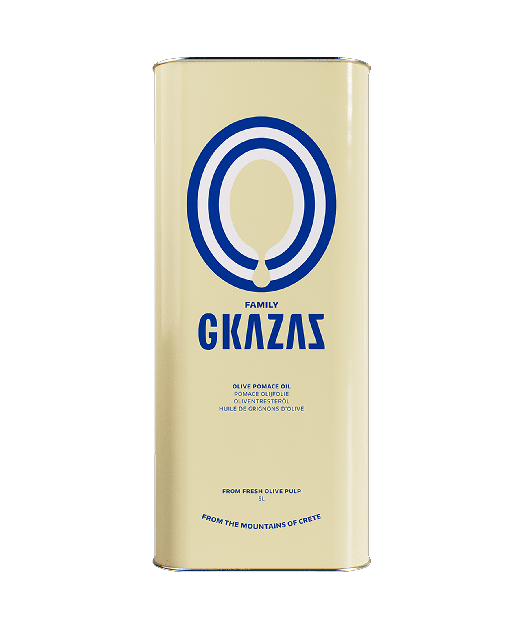 Pomace Olive Oil 5 Liter Can