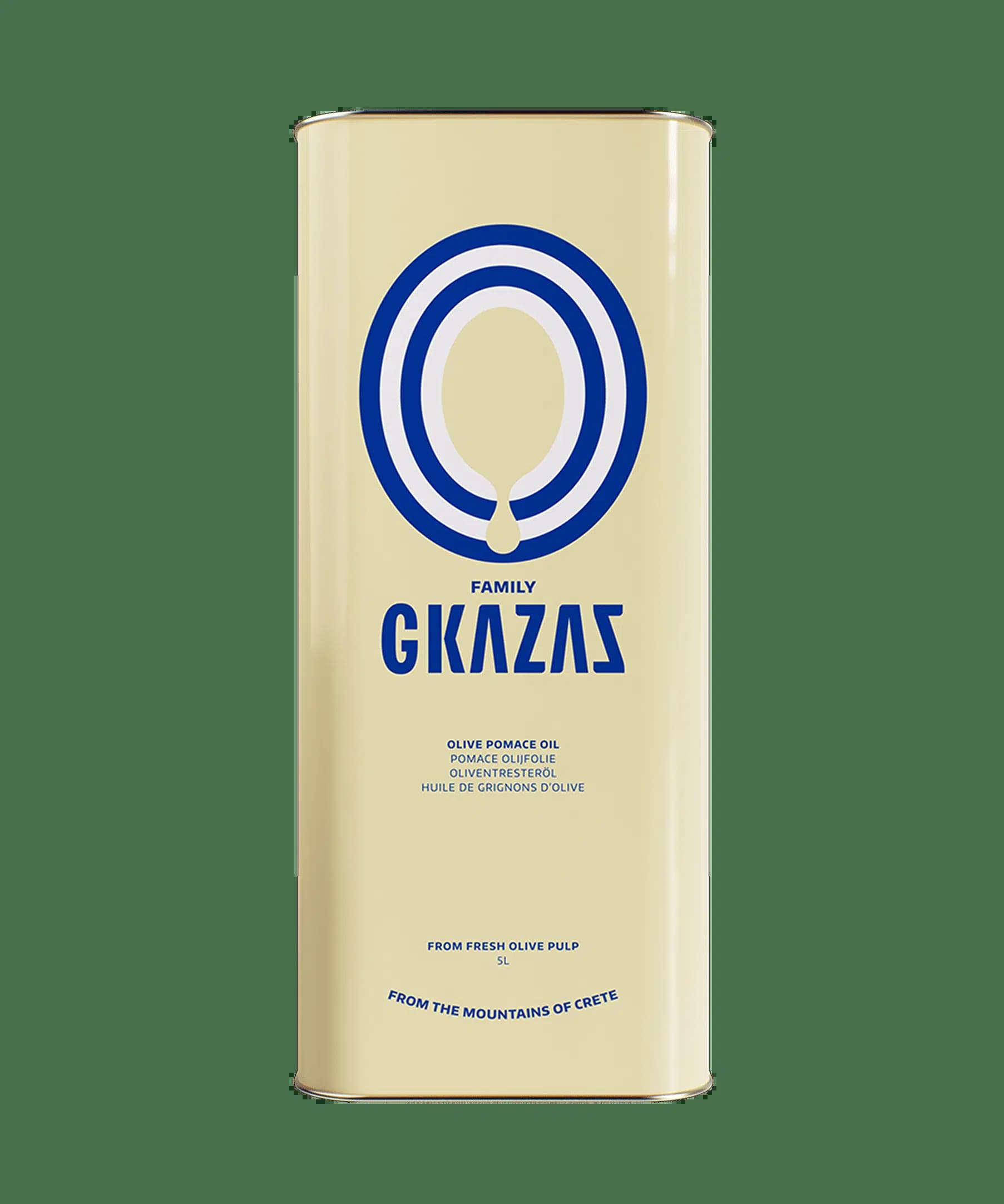 Pomace olijfolie 5 liter blik
